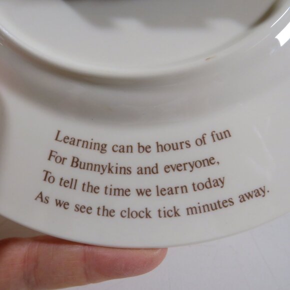 Bunnykins Royal Doulton Teaching Clock Tableware Ltd 1936 - Picture 4 of 9